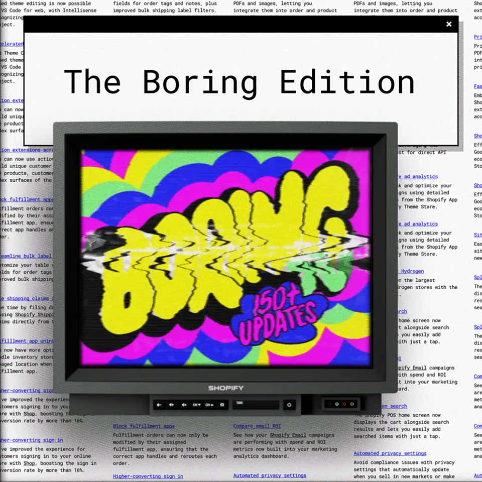 The Boring Edition artwork